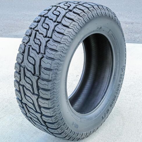 إطار شعاعي للشاحنة الخفيفة للطرق الوعرة RD-9 R/T - 33X12.50R22LT 33X12.50X22 33X12.50-22 109Q نطاق التحميل E LRE 10 طبقات BSW جدار جانبي أسود in Kuwait