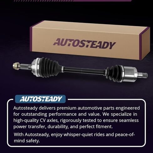 [4-Wheel ABS] Front Right CV Axle Assembly Replacement for 1992 1993 1994 1995 1996 1997 1998 1999 2000 Honda Civic, 1997 1998 1999 2000 EL, Passenger Side 60-4064 in Saudi Arabia