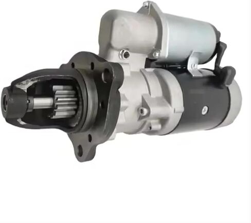 Starter Motor 24V 7.5KW 12T 600-813-6510 600-813-6411 Compatible With Komatsu Excavator PC300 300-5 Wheel Loader WA320-3 380-3 in Saudi Arabia