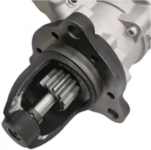 Starter Motor 24V 7.5KW 12T 600-813-6510 600-813-6411 Compatible With Komatsu Excavator PC300 300-5 Wheel Loader WA320-3 380-3 in Saudi Arabia