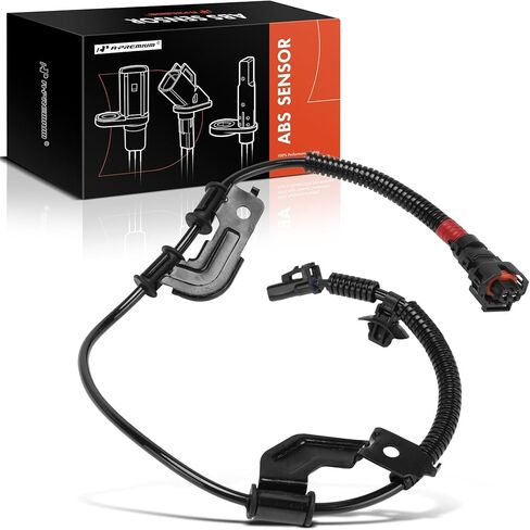 A-Premium ABS Wheel Speed Sensor Compatible with Hyundai Models - Genesis Coupe 2010 2011 2012 - Front Right Passenger Side, Replace# 598302M000 in Saudi Arabia