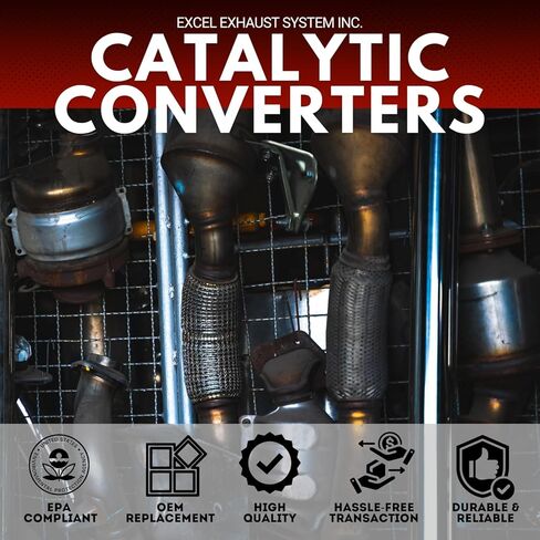 EPA Compliant Catalytic Converter Replacement for Hyundai Elantra 2017-2020, 2.0L - FRONT & REAR SET in Kuwait