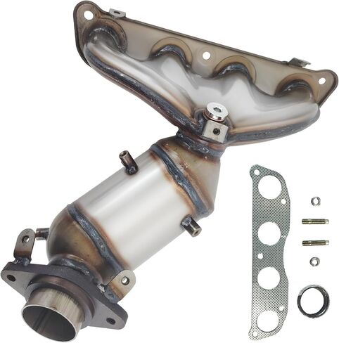 Front Catalytic Converter Compatible with Nissan Sentra 2009-2012 2.0L L4 SULEV Emissions(OEM replacement parts) in Kuwait