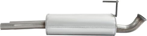Exhaust Muffler Compatible with 2007-2015 Nissan Titan 5.6L 409 Stainless Steel Silvery in Saudi Arabia