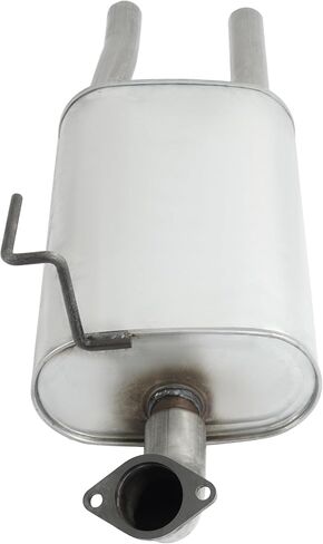 Exhaust Muffler Compatible with 2007-2015 Nissan Titan 5.6L 409 Stainless Steel Silvery in Saudi Arabia