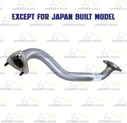 أنبوب العادم الأمامي متوافق مع 2006-2011 Honda Civic 1.8L | ستانلس ستيل | العادم الشمالي الشرقي | تتضمن مجموعة الحشايا والترباس المجانية | استبدال مباشر مناسب in Saudi Arabia