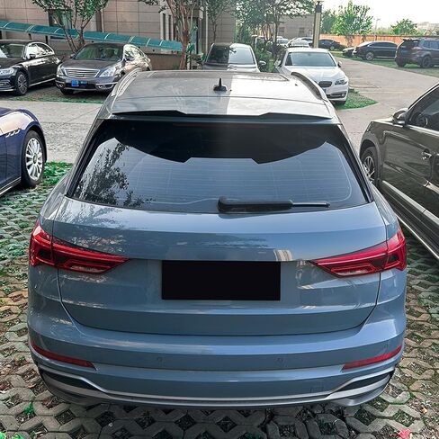 ديكور جناح سبويلر للسقف الخلفي للسيارة أودي Q3 F3 SUV 2019-2026 أسود in Saudi Arabia