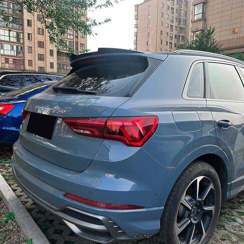 ديكور جناح سبويلر للسقف الخلفي للسيارة أودي Q3 F3 SUV 2019-2026 أسود in Saudi Arabia