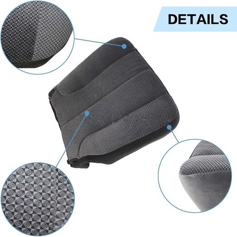 FZJDSD 2PCS Dark Gray Driver Side Bottom Replacement Cloth Seat Cover & Seat Foam Cushion Compatible with Dodge Ram 1500 2500 3500 SLT SLT Plus Sport 2002 2003 2004 2005 in Saudi Arabia