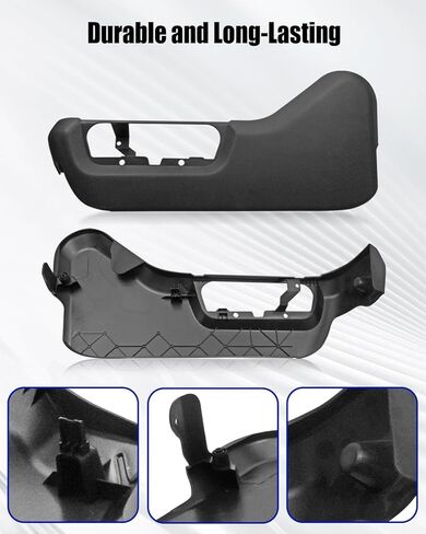Front Left Driver Power Seat Panel Cover Bezel Trim Side Seat Track Switch Housing Fit for Ford F-250 F-350 F-450 F-550 Super Duty 2011-2016 Replace BC3Z2562187AB BC3Z-2562187-AB in Saudi Arabia