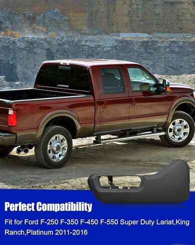 Front Left Driver Power Seat Panel Cover Bezel Trim Side Seat Track Switch Housing Fit for Ford F-250 F-350 F-450 F-550 Super Duty 2011-2016 Replace BC3Z2562187AB BC3Z-2562187-AB in Saudi Arabia