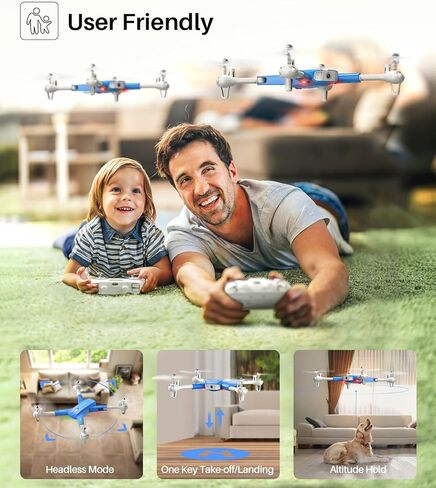طائرة بدون طيار SYMA مع كاميرا للبالغين والأطفال، كاميرا 1080 بكسل FPV RC كوادكوبتر مع تثبيت الارتفاع، مفتاح تشغيل واحد، تقلبات ثلاثية الأبعاد، بطاريتين للتحكم عن بعد بطائرة هليكوبتر هدايا للأولاد والبنات in Kuwait