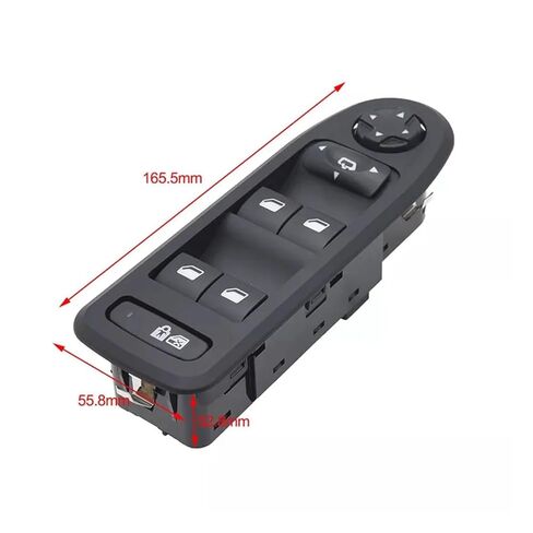 Window Lifter Button Power Window Switch Compatible for Peugeot 308 2007-2013 508 2009-2017 / Citroen C5 2008-2015 98054508ZD 96659465ZD(Without Folding) in Saudi Arabia