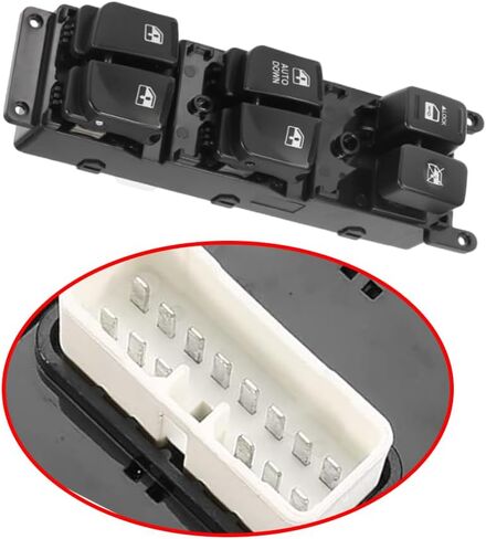 For Hyundai Accent models 2006-2010 Master Driver Power Window Lift Switch 83710-1E030 93570-1E110 in Saudi Arabia