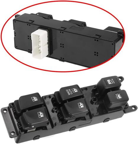 For Hyundai Accent models 2006-2010 Master Driver Power Window Lift Switch 83710-1E030 93570-1E110 in Saudi Arabia