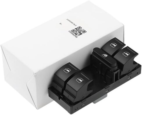 1K4959857B 10 دبابيس مفتاح كهربائي رئيسي للنافذة لشركة فولكس فاجن جيتا جولف MK5 MK6 باسات B6 B7 CC لمقعد توران تيجوان جولف بلس in Saudi Arabia