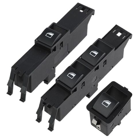 61316902175 61316902177 61316902174 Power Window Switch Button for BMW E46 323Ci 325Ci 328Ci M3 Coupe Compact 2000-2006(Black Set A) in Saudi Arabia