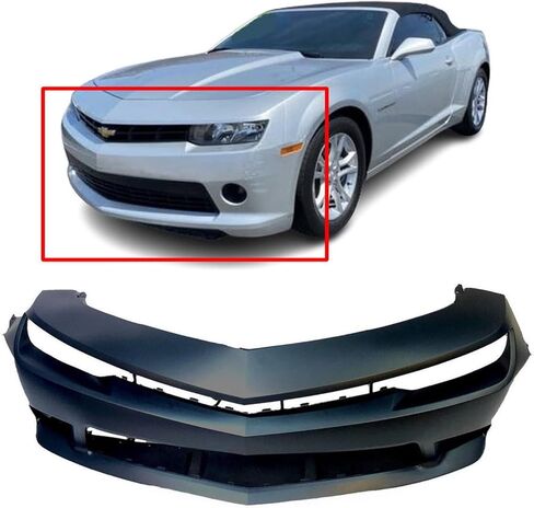 FitParts Compatible With Front Bumper Cover 2014 2015 Chevrolet Camaro SS Coupe 14 15. New, Primed & Ready for Paint. SS. GM1000966 22997719 in Saudi Arabia