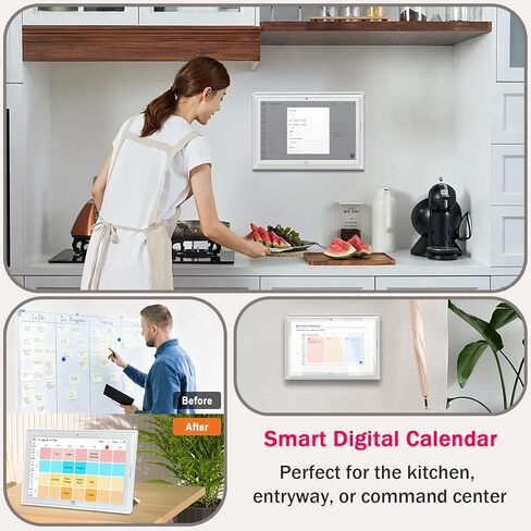 Digital Calendar wall touch screen 15.6" Great for Organizing Your 2026 Calendar, Syncs with Multiple Calendars(google calendar) Online, Horizontal, Vertical, and Wall Mountable in Saudi Arabia