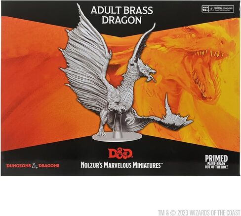 WizKids D&D Nolzur's Marvelous Miniatures: Adult Brass Dragon in Saudi Arabia