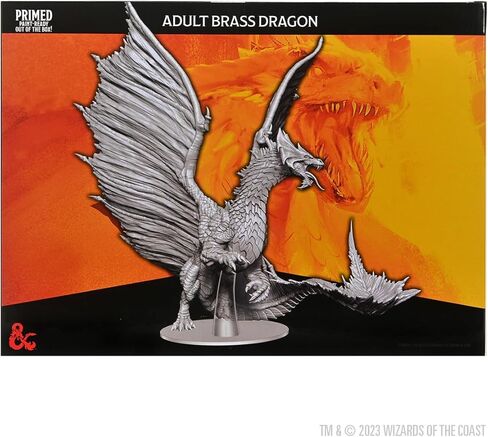 WizKids D&D Nolzur's Marvelous Miniatures: Adult Brass Dragon in Saudi Arabia
