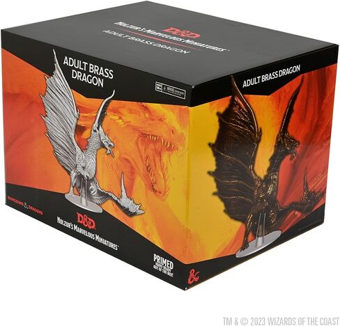 WizKids D&D Nolzur's Marvelous Miniatures: Adult Brass Dragon in Saudi Arabia