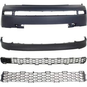 طقم الستارة Garage-Pro لسيارة Scion xB 2004-2006، استبدال المصد الأمامي، بلاستيك جاهز، ملحقات Scion xB in Kuwait