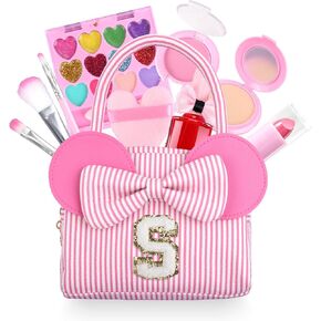 هدايا للفتيات الصغيرات 3 4 5 6 7 8 9 10 سنوات في عيد الميلاد وعيد الحب، ألعاب مجموعة مكياج الأميرة غير السامة لهدايا الفتيات الصغيرات، مكياج Maquillaje para Niñas للأطفال - K in Kuwait