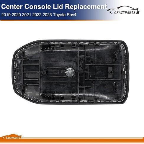 Center Console Lid Compatible with 2019-2023 Toyota Rav4 Armrest Bin Cover Replacement Part # 58920-42010-C0 PVC in Kuwait