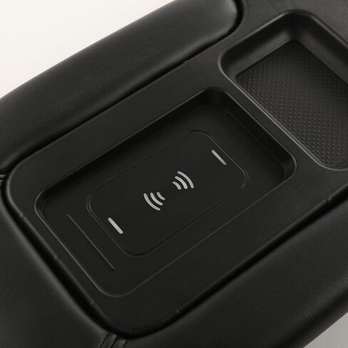 PIT66 Center Console Armrest Kit, Compatible with 99-07 Silverado Avalanche Suburban Tahoe Sierra Yukon Square Black in Saudi Arabia