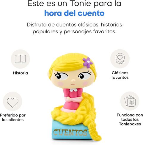 Tonies Favorite Tales: Rapunzel & Other Fairy Tales Audio Toy Figurine [Spanish] in Saudi Arabia