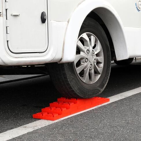 مكعبات تسوية هومون ويلز RV تصميم منحدر 9 عبوات من كتل التسوية المتشابكة مع كتل تسوية العربة ذات عجلة واحدة مع حقيبة حمل in Kuwait