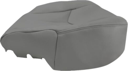 NLQR Front Passenger Side Bottom Seat Cover Pewter Gray 922 Replacement Microfiber Leather Compatible with Chevy Silverado Sierra Tahoe Suburban Avalanche Yukon XL 2003 2004 2005 2006 in Saudi Arabia