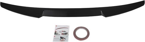 ECCPP High Kick Rear Trunk Spoiler Wing ABS fit for 2009-2012 for Audi A4 B8 Sedan Spoiler Wing Glossy Black Rear Trunk Lip Spoiler in Saudi Arabia