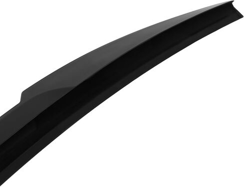 ECCPP High Kick Rear Trunk Spoiler Wing ABS fit for 2009-2012 for Audi A4 B8 Sedan Spoiler Wing Glossy Black Rear Trunk Lip Spoiler in Saudi Arabia