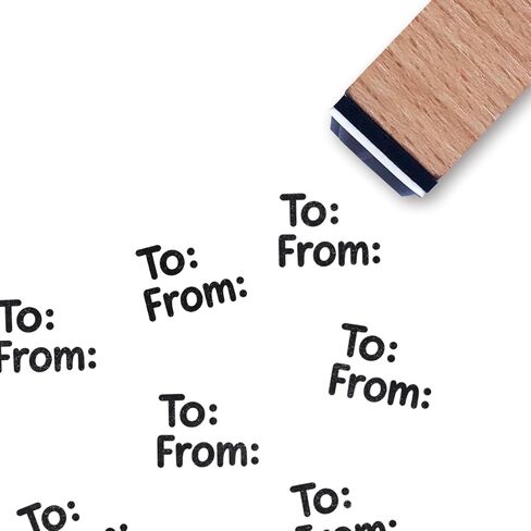 from to Rubber Stamp, 3/5 Inch Small Mini Stamp for Scrapbooking Card Making Planner in Saudi Arabia