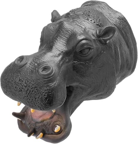 Yolococa Cow Hand Puppet Realistic Latex Soft Animal Toy Storytelling Role Play Party Supplies for Kids in Saudi Arabia