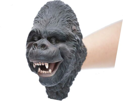 Yolococa Cow Hand Puppet Realistic Latex Soft Animal Toy Storytelling Role Play Party Supplies for Kids in Saudi Arabia