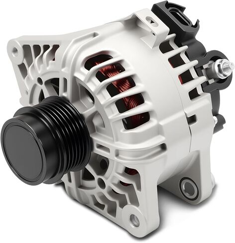 373002B760 Alternator L4 1.6L Compatible with Hyundai Veloster 2013-2017 Kia Forte Forte Koup SX Forte 5 Koup/SX Rio EX/LX/SX Soul Base 73002B760 alternator 1.6 kia soul 2012 37300-2B760 12V 110A in Saudi Arabia