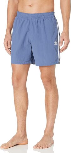 شورت السباحة القياسي Adicolor Classics 3-Stripes للرجال من أديداس أوريجينالز in Kuwait