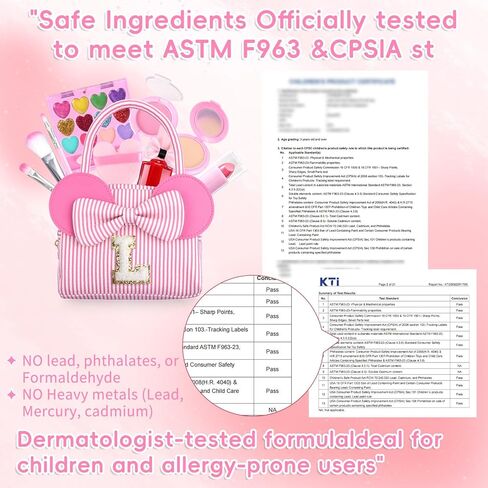 هدايا للفتيات الصغيرات 3 4 5 6 7 8 9 10 سنوات في عيد الميلاد وعيد الحب، ألعاب مجموعة مكياج الأميرة غير السامة لهدايا الفتيات الصغيرات، مكياج Maquillaje para Niñas للأطفال - K in Kuwait