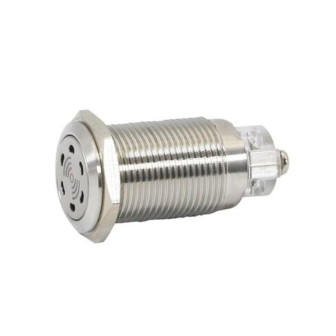 16mm19mm22mm30mm Metal Buzzer 12V24V Stainless Steel red Light Flashing high Decibel Alarm(Short19mm) in Saudi Arabia