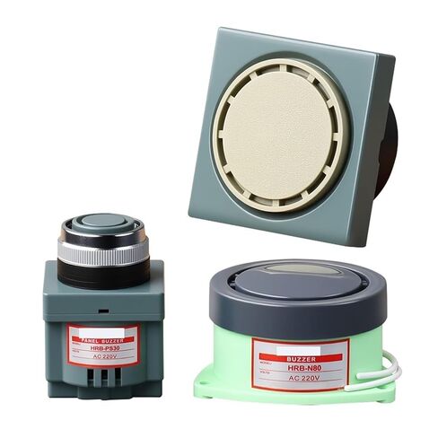 HRB-N80 Industrial Alarm Buzzer AC220V Active Mechanical Buzzer with Wire(Hrb-n80continuoussounddc12v) in Saudi Arabia