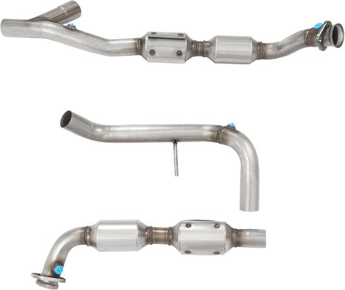 Catalytic Converter Compatible with 1998-2000 Ford F-150 5.4L Only 4WD Vehicle 409 Stainless Steel Silvery in Saudi Arabia