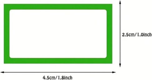 500-Count Colorful Blank Sticker Roll - Multi-Purpose Handwritten Labels for Bottles, Jars, Boxes & More in Saudi Arabia