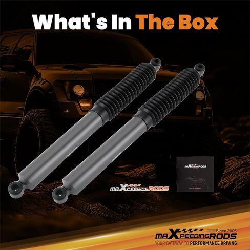 maXpeedingrods Fit 0-5.5" Lifted Rear Shocks for Toyota Tacoma 1995-2004, G1 Upgraded Series in Saudi Arabia