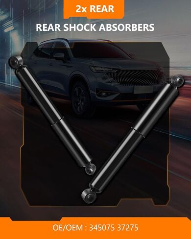 Rear Shocks Struts for Nissan, OCPTY Shock Absorbers Replacement Suspension kit Fit for 2005 2006 2007 2008 2009 2010 2011 2012 2013 2014 2015 for Nissan for Xterra RWD with 345075 37275 in Saudi Arabia
