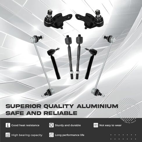lronants Front Ball Joints Sway Links & Outer Tie Rods Suspension Kit Compatible with 2010-2015 Lexus RX350 RX450h, 2008-2019 Toyota Highlander, 2009-2016 Toyota Venza in Saudi Arabia