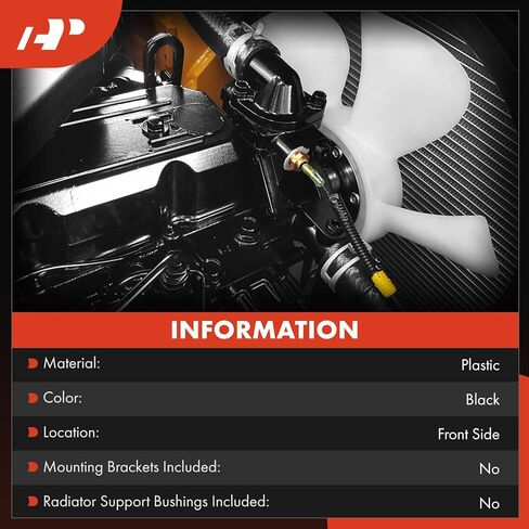 A-Premium Engine Radiator Cooling Fan Shroud Compatible with Ford Ranger 1991 1992 1993 1994, 3.0L in Saudi Arabia