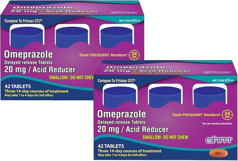 أقراص أومبرازول، أقراص متأخرة الإطلاق، 20 ملجم مخفض حمض، 84 قرصًا in Kuwait
